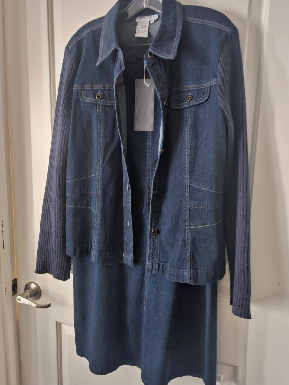 Lanasport Denim Jacket & Skirt Set 14
